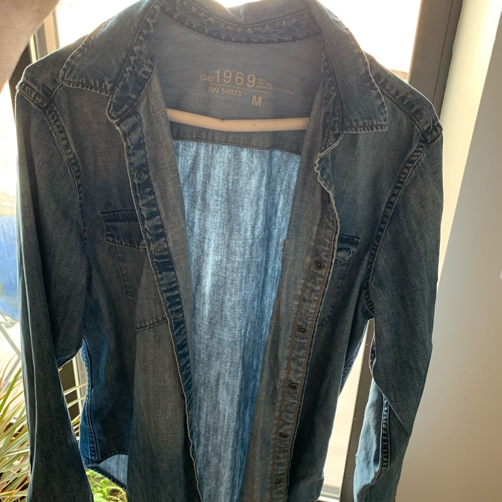 Denim Top - Picture 2 of 2